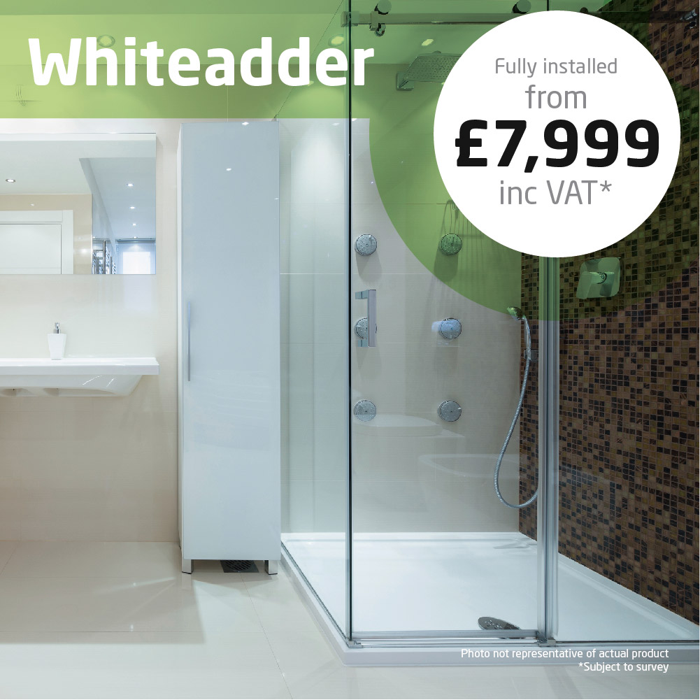 Haddow Bathrooms Whiteadder shower package
